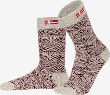 normani - Calcetines en beige: frente
