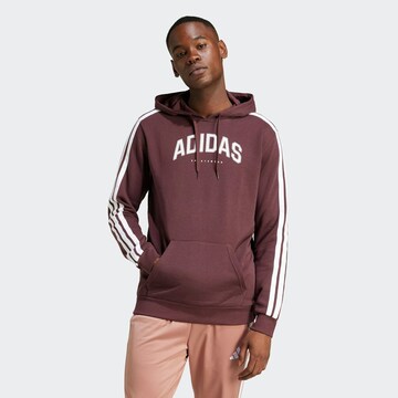 ADIDAS SPORTSWEAR Sportsweatshirt i rød: forside