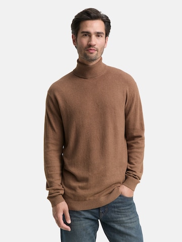 TOM TAILOR Pullover in Braun: Vorderseite