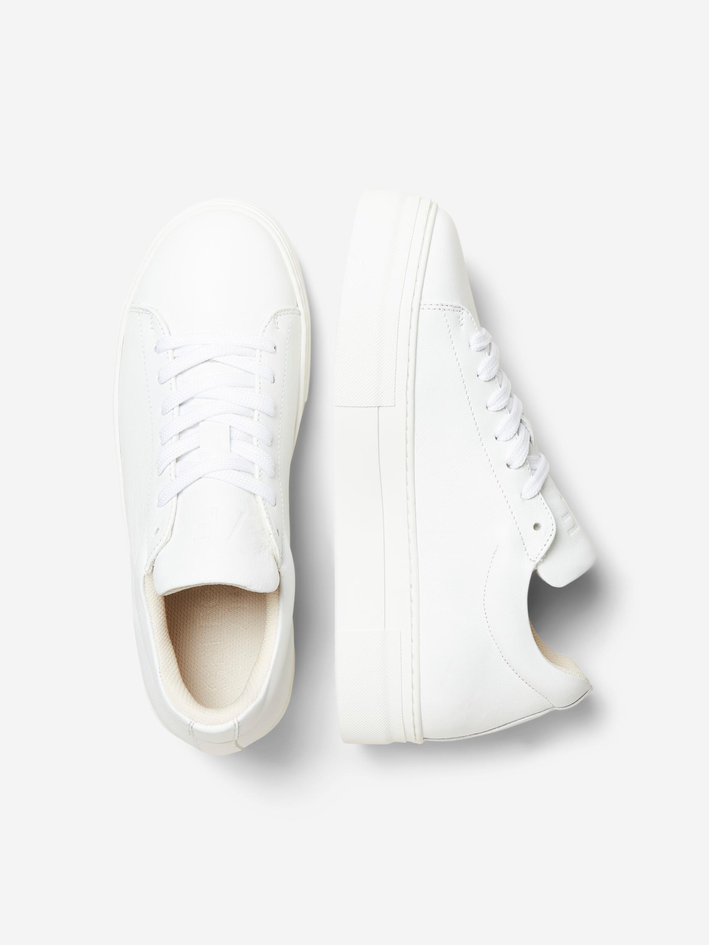 Sneakers Donna SELECTED FEMME Sneaker bassa HAILEY in Bianco 
