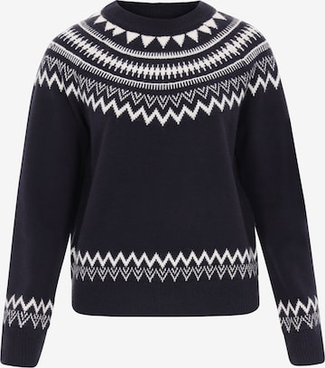 Pull-over DreiMaster Maritim en noir : devant