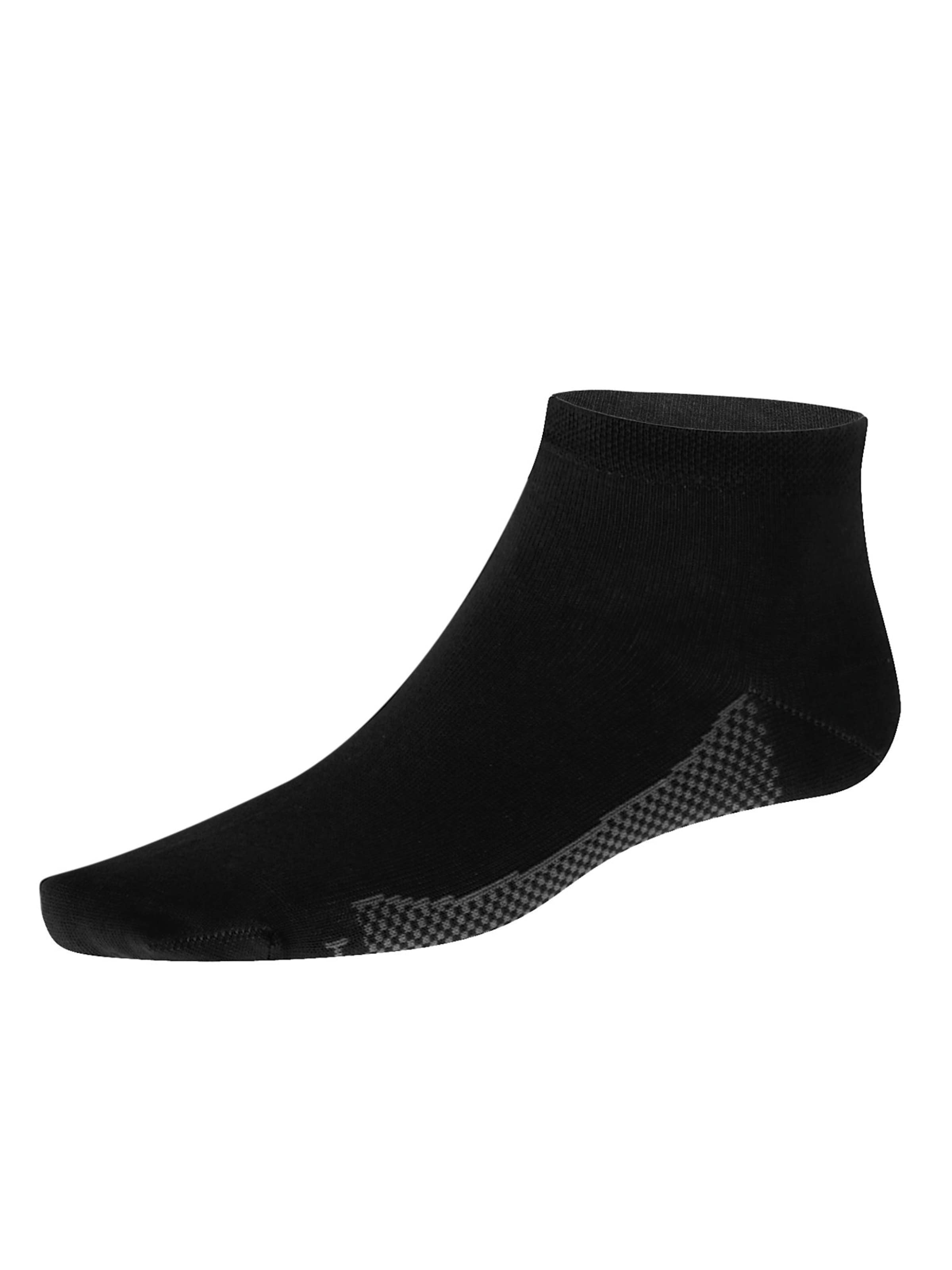 Chaussettes 'Dry Cotton' Hudson en noir : devant