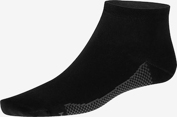 Chaussettes 'Dry Cotton' Hudson en noir : devant