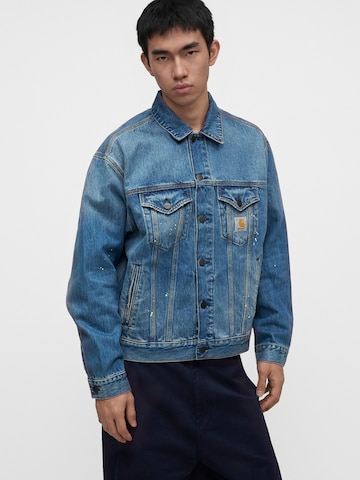 Carhartt WIP Loosefit Byxa 'Brady' i blå