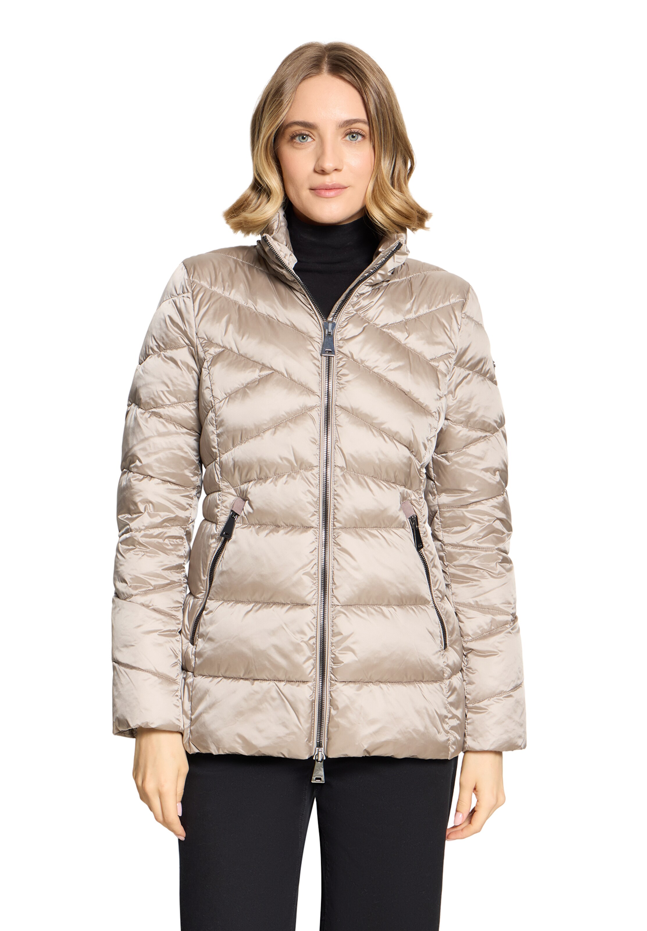 GIL BRET Between-Season Jacket in Beige: front