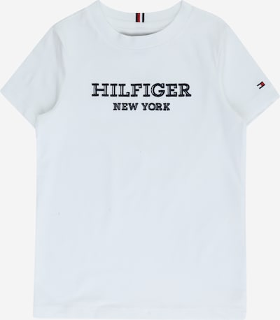 TOMMY HILFIGER T-Shirt in navy / knallrot / offwhite, Produktansicht