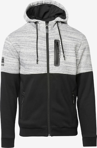 KOROSHI Between-season jacket in Grey: front