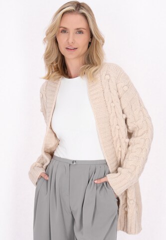 usha WHITE LABEL - Cárdigan en beige: frente