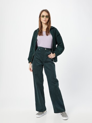 Monki Wide leg Broek in Groen