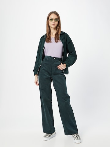 Monki Wide Leg Hose in Grün