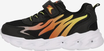 ZigZag Sneakers in Zwart: voorkant