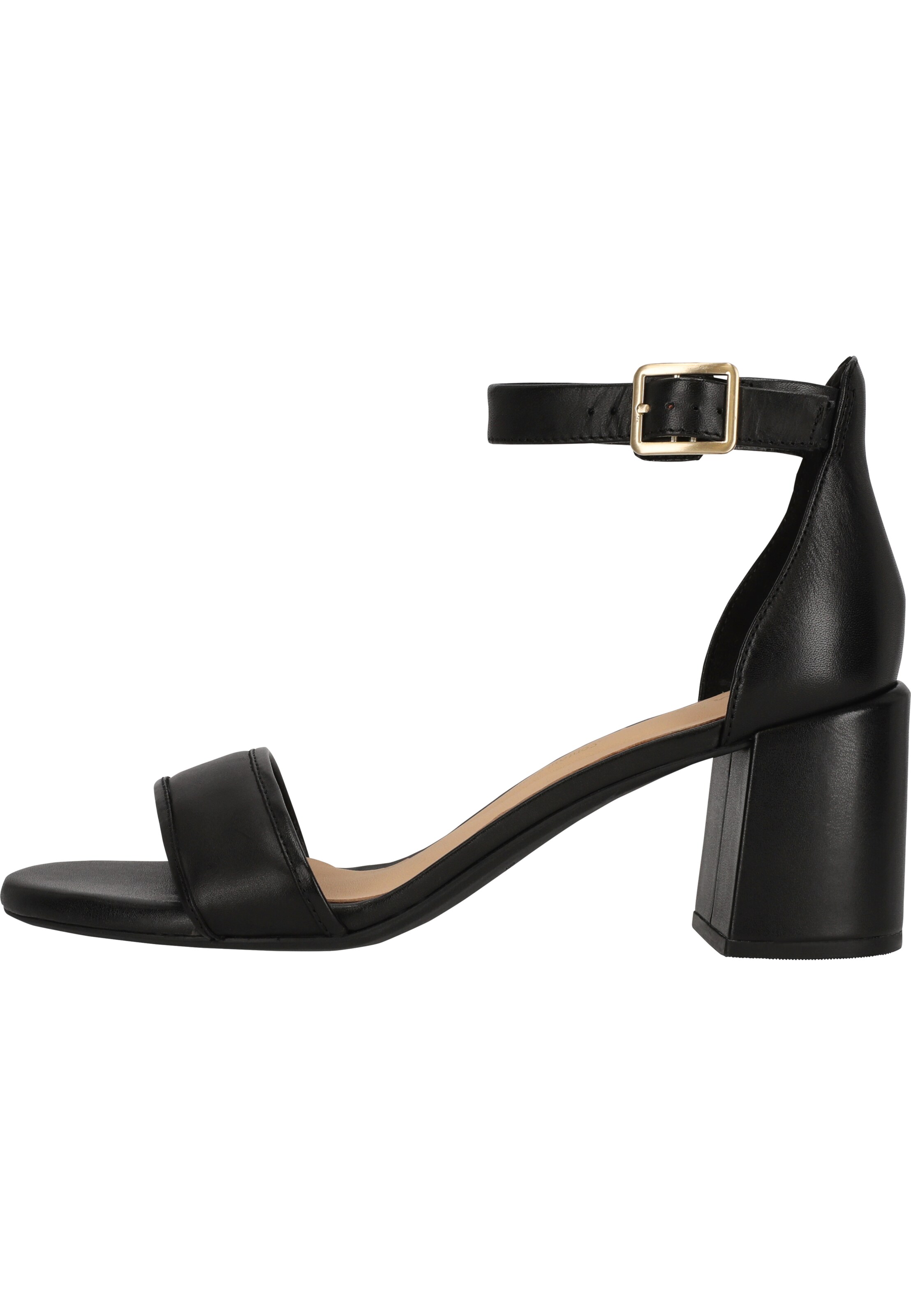 CLARKS Sandale 'Ezoria Mae' in Schwarz