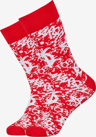 Mxthersocker Socken 'UNHINGED - ANARCHY' in Rot