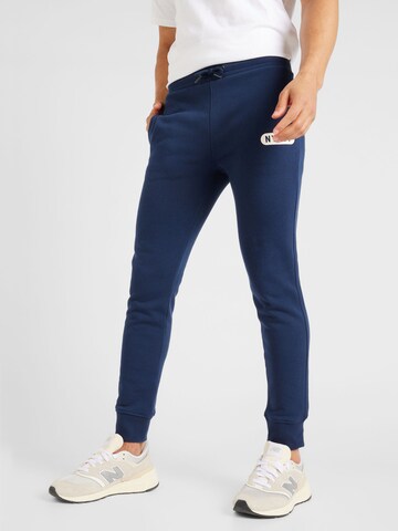 Coupe slim Pantalon de sport 'N7-87' AÉROPOSTALE en bleu : devant