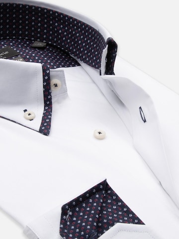 Slim fit Camicia business di 7Camicie in bianco