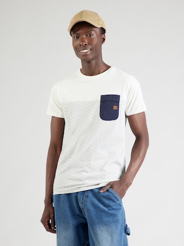 INDICODE Koszulka 'Alford' w kolorze biały: przód