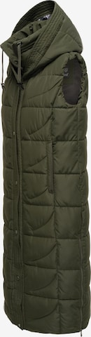 NAVAHOO Bodywarmer 'Brezelchen' in Groen