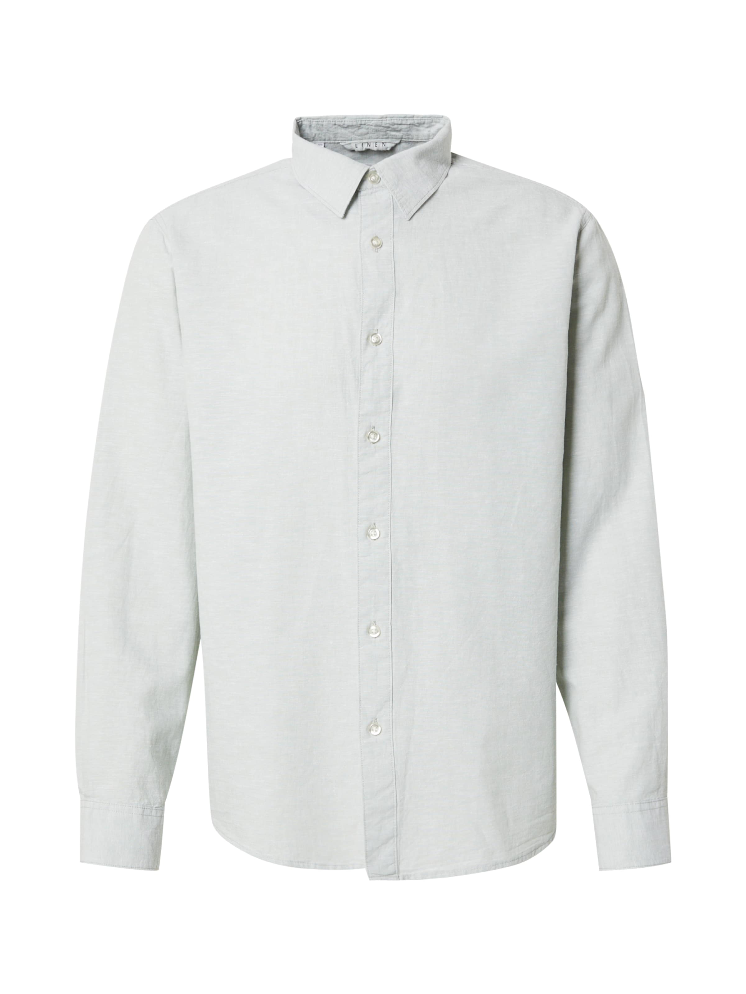 SELECTED Hemd in Grün: Vorderseite