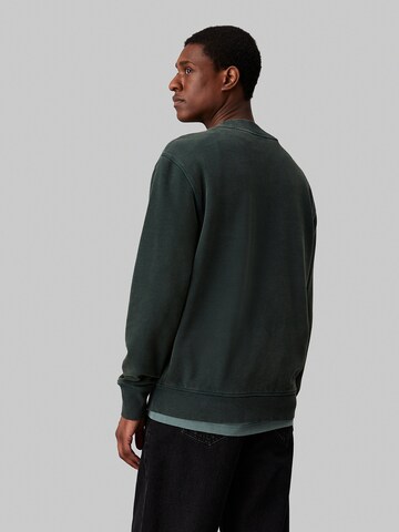 Calvin Klein Jeans Sweatshirt in Groen