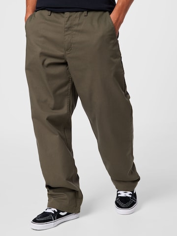 Loosefit Pantaloni chino 'AUTHENTIC' di VANS in verde: frontale