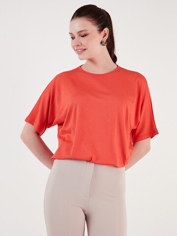 LELA Blouse in Red: front