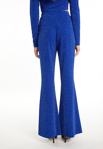 faina Flared Trousers in Blue