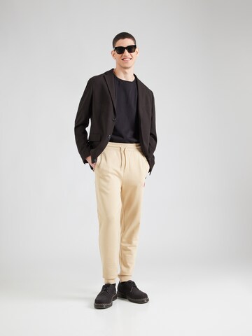 HUGO Tapered Broek 'Doak' in Beige