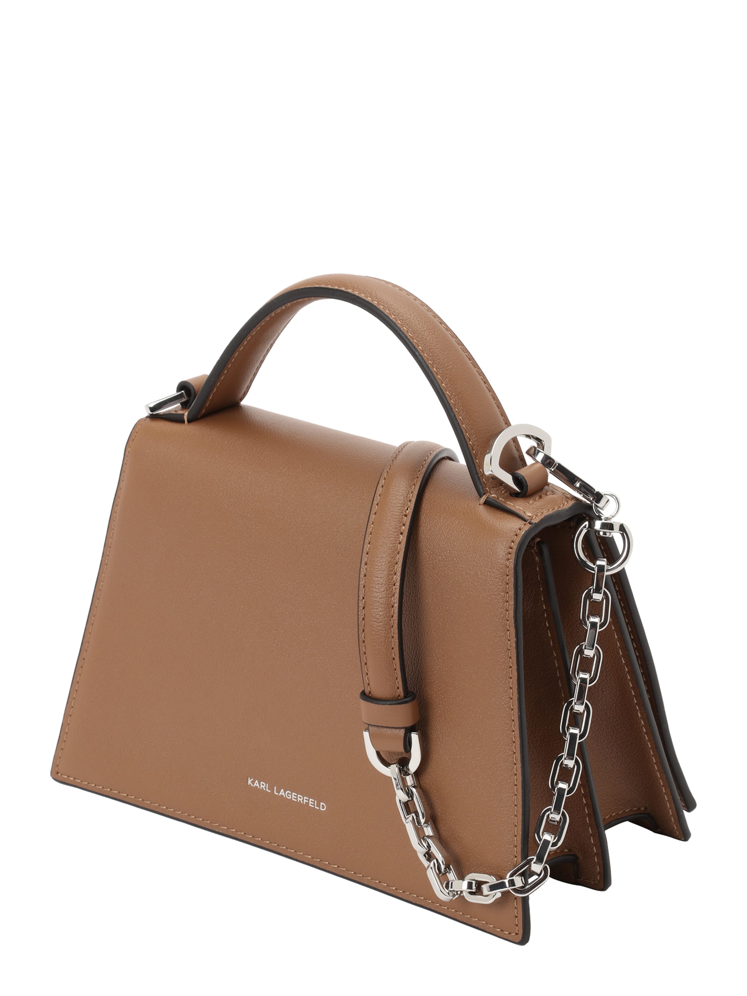 Karl Lagerfeld Kabelka 'Signature 2.0' – hnědá