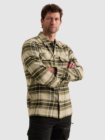 Regular fit Camicia 'Overshirt with lumberjack check pattern' di PME Legend in verde