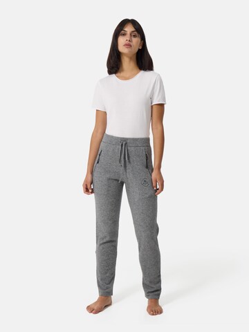 CASH-MERE.CH Slim fit Trousers in Grey