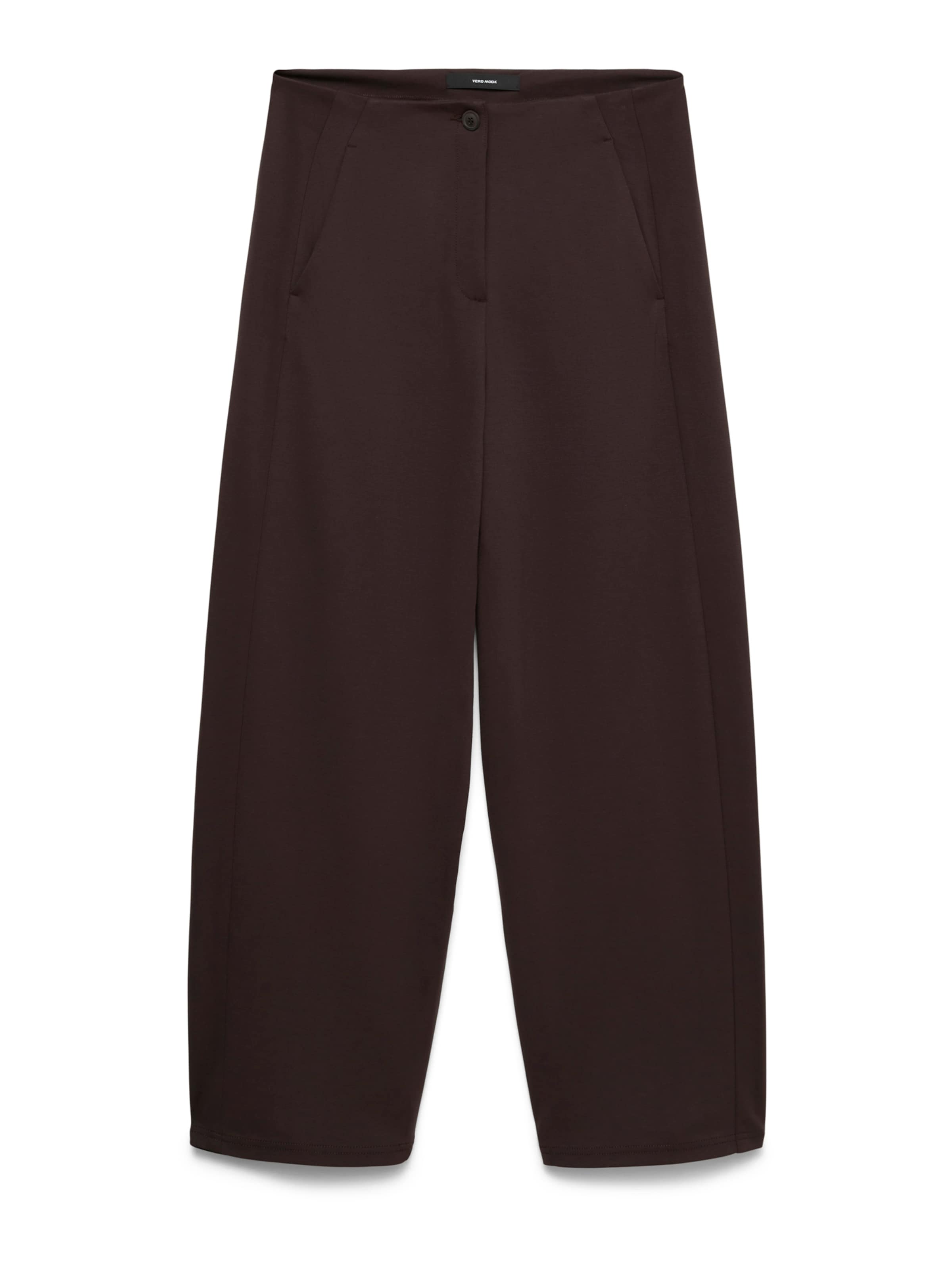 Vero Moda Tall Barrel Byxa 'VMMIELA' i brun: framsida