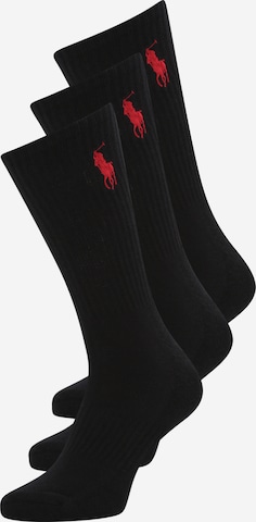 Polo Ralph Lauren Socks in Black: front