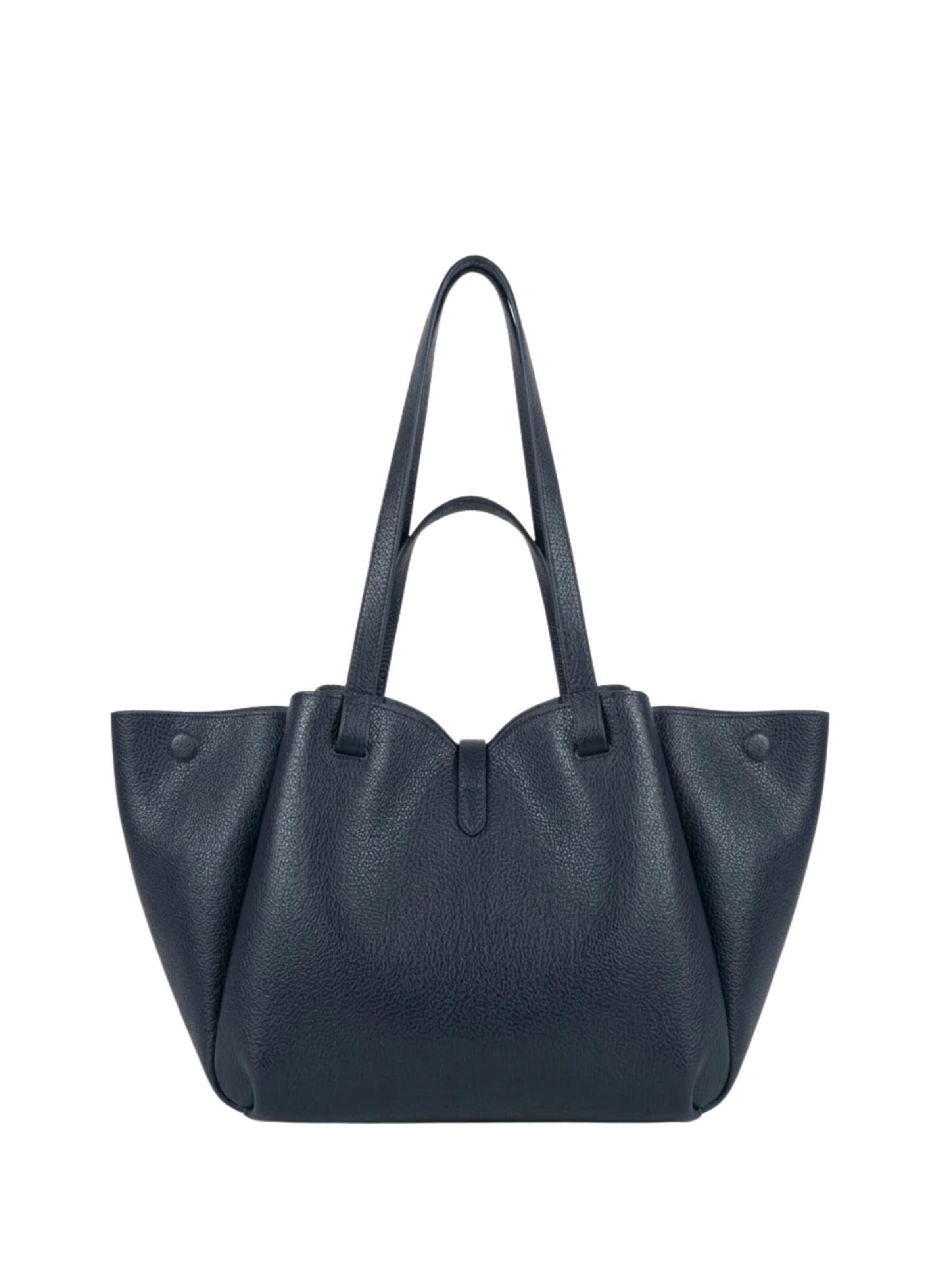 LANCASTER Paris Shopper 'cabas épaule L Milano Horizon Bleu Foncé' in Blauw