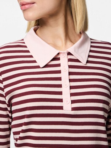 PIECES Shirt 'PCDonna' in Red