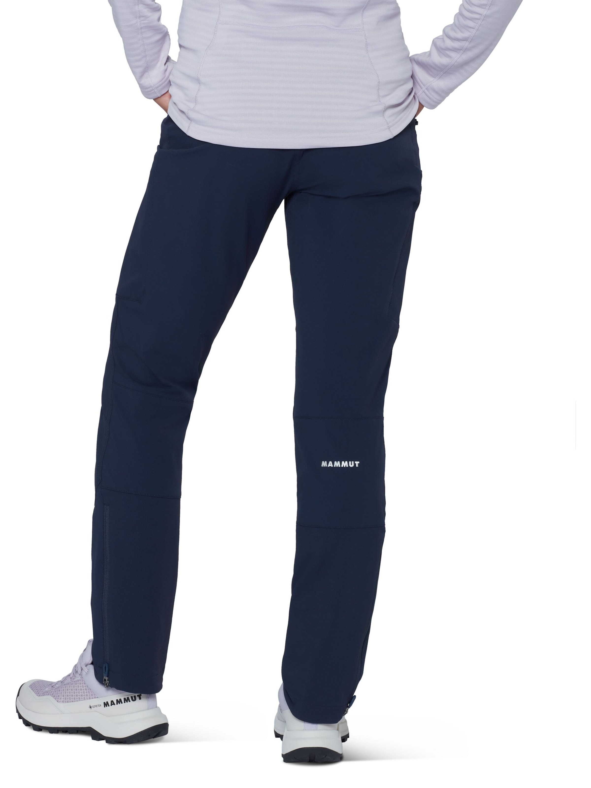 MAMMUT Regular Outdoor Pants in Blue