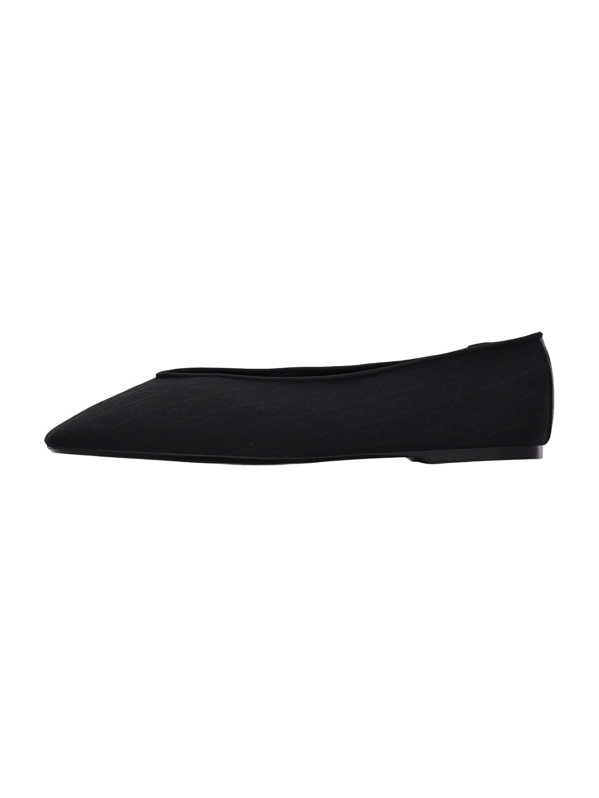 Ballerines Calvin Klein en noir : devant