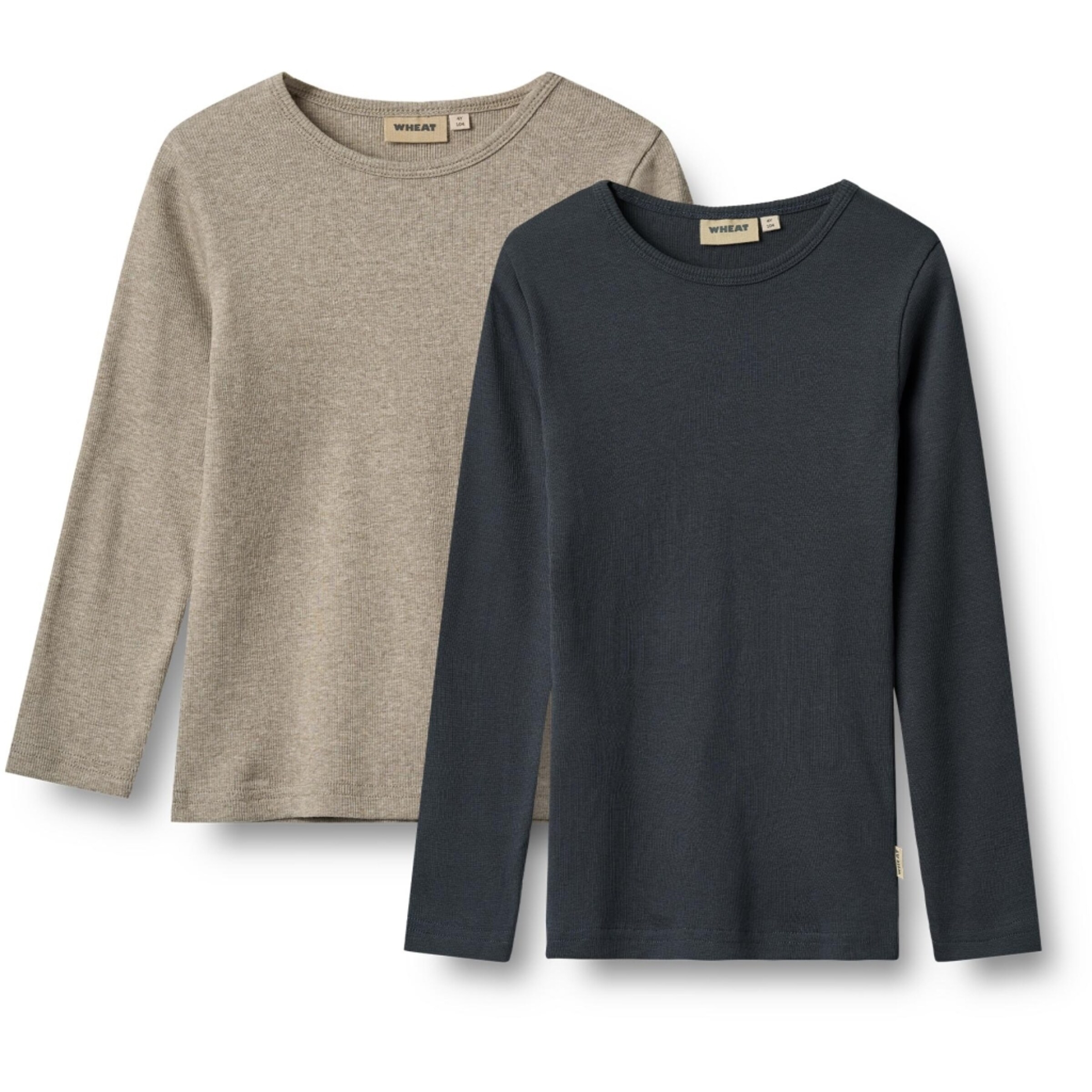 WHEAT Tričko – hnědá: přední strana