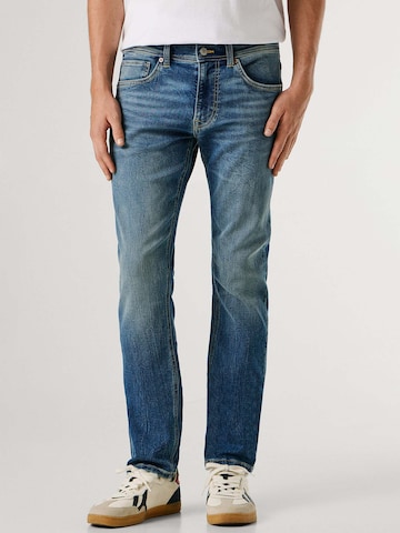 Slimfit Jeans 'Track' di Pepe Jeans in blu: frontale