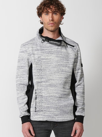 KOROSHI Sweatshirt in Grijs: voorkant