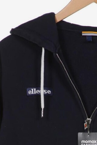 ELLESSE Sweatshirt & Zip-Up Hoodie in S in Blue