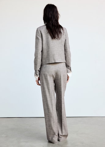 MANGO Regular Hose 'CELIA' in Braun