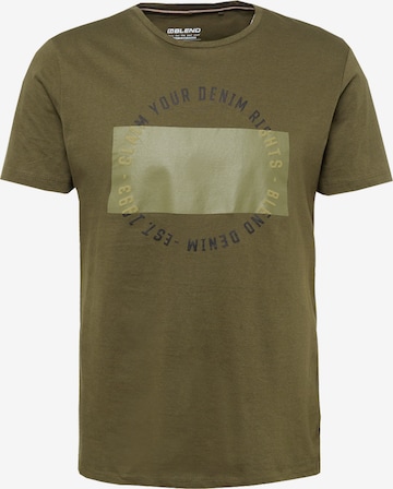 BLEND Shirt in Green: front