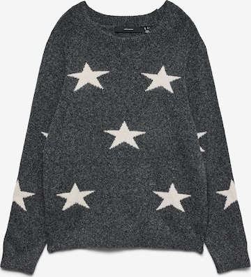 VERO MODA Sweater 'DOFFY' in Grey: front