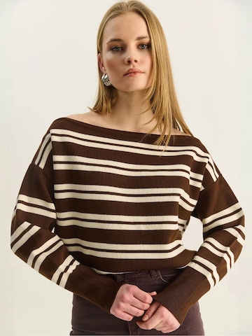 Pullover di Bianco Lucci in marrone