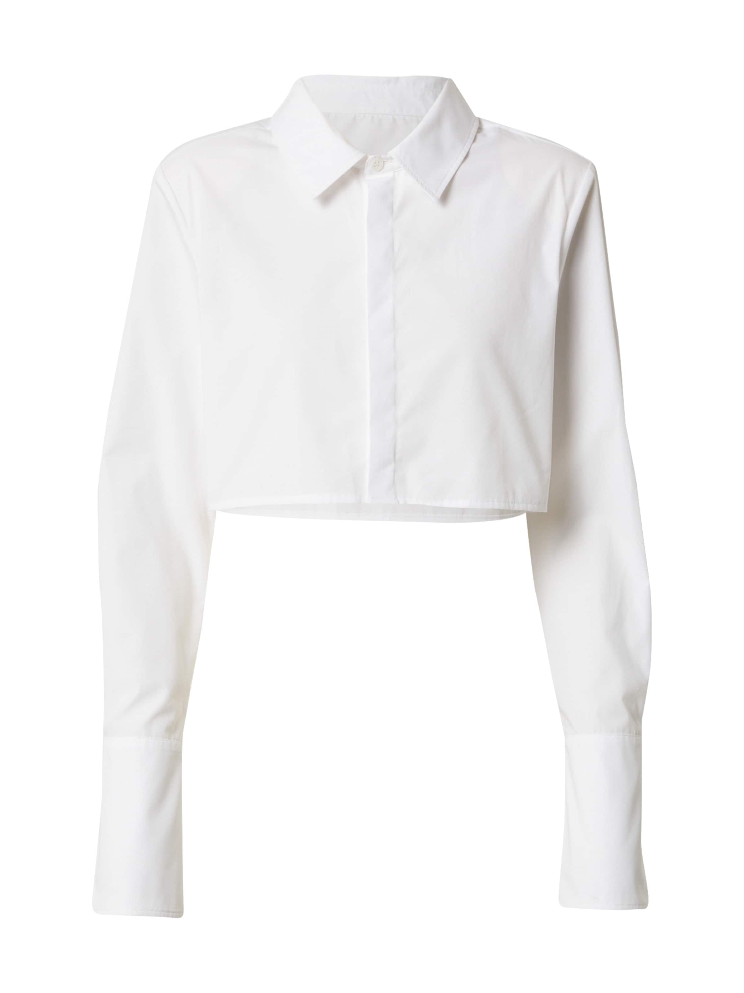 Bluză 'Armina' RÆRE by Lorena Rae pe alb, Vizualizare produs