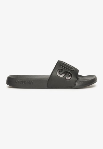 Superdry Strand-/badschoen in Zwart