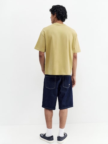 T-Shirt Pull&Bear en jaune