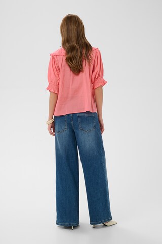 CULTURE - Blusa 'CUMusso' en naranja