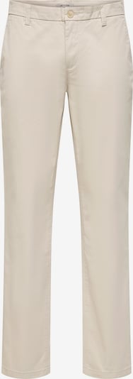 Only & Sons Chinohousut 'ONSWeft' värissä kivenharmaa, Tuotenäkymä