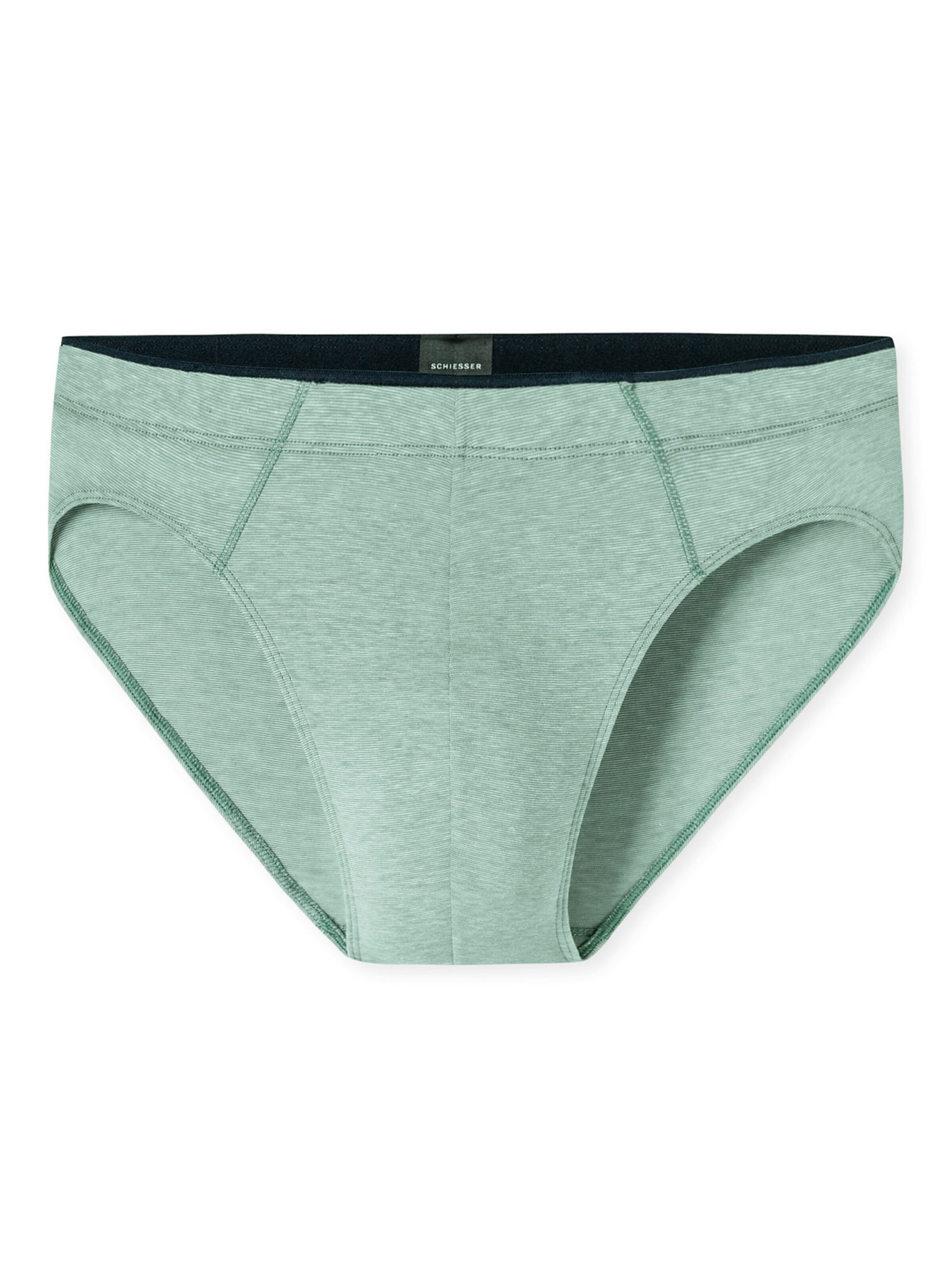 Slip ' 95/5 Originals ' SCHIESSER en vert : devant